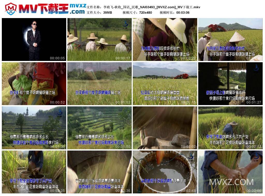 李政飞-秋收_国语_民歌_NAI03493